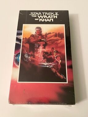 Star Trek II: The Wrath of Khan VHS (1991) Paramount Vintage